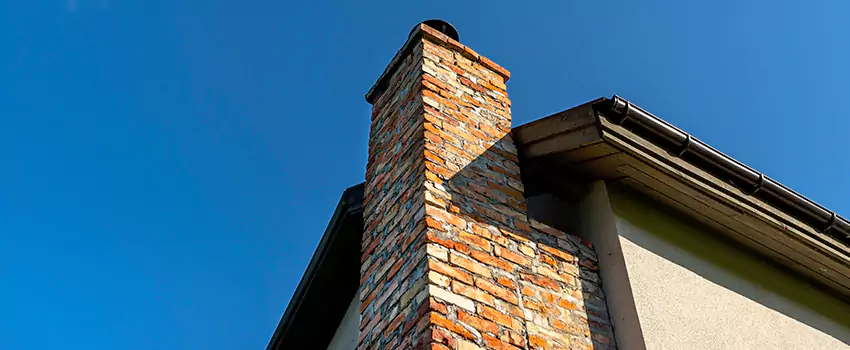 Masonry Chimney Flashing Repair in San Mateo, California